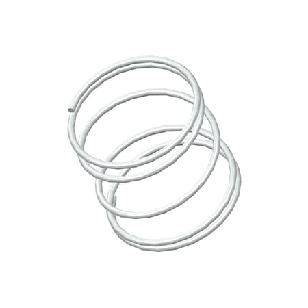 Approved Vendor Compression Spring, O= .328, L= .34, W= .016 G609976208